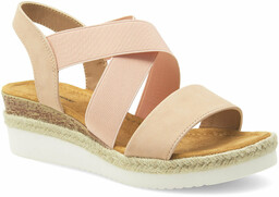 Espadryle Clara Barson Aussie WS2189-26 Różowy