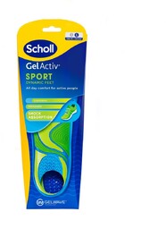 Scholl Wkładki do butów sportowych męskie GelActiv, L,