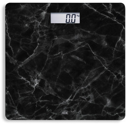 ADE BE1712 AURORA CZARNY Waga łazienkowa marmurowa, cyfrowa,