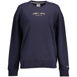 BLUZA TOMMY HILFIGER BEZ ZAMKA DAMSKA NIEBIESKA