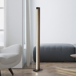 Lampa Podłogowa PURE, PURE Lines Floor, ściemnialny, drewniany,