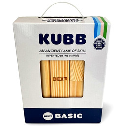Kubb - Sachy Wikingów  Drewniana Gra Plenerowa