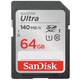 Karta pamięci SANDISK Ultra SDXC 64 GB 140