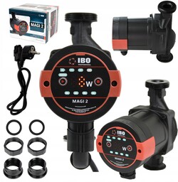 Ibo Magi 2 25-60/130 Pompa Obiegowa Energooszczędna śrubunki