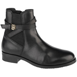 Tommy Hilfiger Hardware On Belt Flat Boot FW0FW05967-BDS,