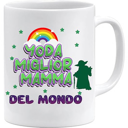 Jungle Mug Dzień Matki Kubek Yoda Najlepsza Mama