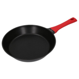 Patelnia ZWIEGER Obsidian 28cm Czarno-czerwony