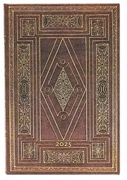 Kalendarz tygodniowy mini 2025 First Folio - Paperblanks