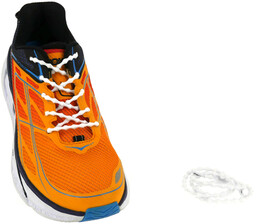 XTENEX Elastyczne sznurówki sportowe XTENEX XH200 HYBRID white