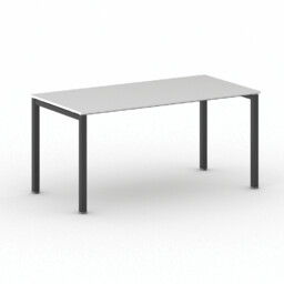 Stół konferencyjny do biura SQUARE, 160x80 cm, czarna