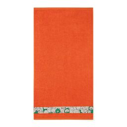 Zwoltex Ręcznik 30x50 Slames zwierzątka Oranż-K17-5195 pomarańczowy frotte