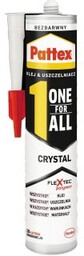 Klej, uszczelniacz uniwersalny PATTEX ONE FOR ALL Crystal