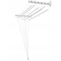 Suszarka sufitowa lub ścienna 120cm sznurki 7m