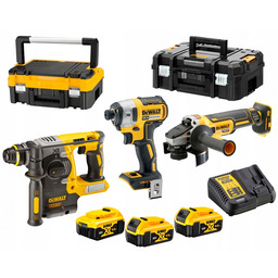 Zestaw elektronarzędzi Dewalt 9-elementowy (DCK305P3T)