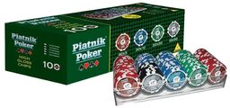Piatnik Poker - 100 żetonów 14g