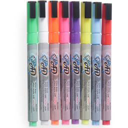 Zestaw Markery do tablicy końcówka 3mm 8szt. Hendi