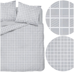 Pościel 220 x 200 3cz Asti Satynowa Bawełna