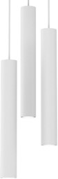 MILAGRO MLP8799 Lampa wisząca HUDSON WHITE 3xGU10
