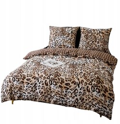 Pościel bawełniana premium 160x200 pantera