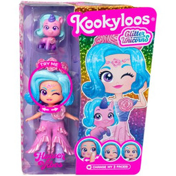 KOOKYLOOS Lalka Glitter Unicorns Dolls Flower Vibes PKL10V124IN50