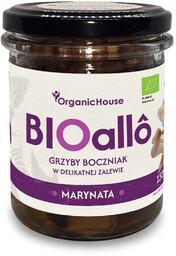 Organichouse Bioallo Marynata - Grzyby Boczniak W Delikatnej