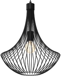 MILAGRO MLP8670 CESTA BLACK Lampa wisząca 1xE27