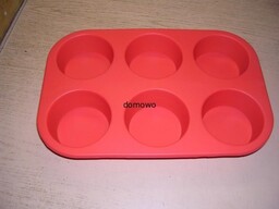 FOREMKA FORMA SILIKONOWA MUFFINKI- 6szt