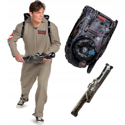 KOSTIUM POGROMCY DUCHÓW SPANGLER GHOSTBUSTERS HALLOWEEN DOROSŁY KOSTIUM
