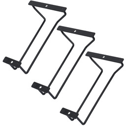 zoohot Stojak na kieliszki do wina z czarnego