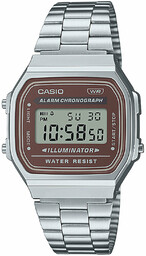 Zegarek Casio A168WA-5AYES Srebrny