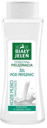 BIAŁY JELEŃ Żel pod prysznic Kozie mleko nawilżające,