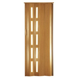 Drzwi harmonijkowe st6 80 x 201,5 cm jasny