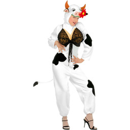 Widmann 50992 Kostium dla dorosłych krowy, kobiety, M