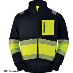 Ultra miękka kurtka ostrzegawcza HV podszewka sherpa zwiększone