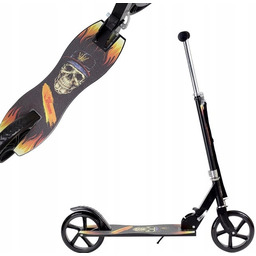 Regulowana Duża Hulajnoga Miejska HA205D Black Pro
