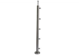 (2) Słupek podłogowy z 5 przelotkami fi 12,h=96cm,stal