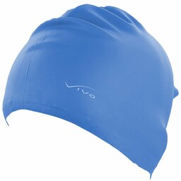 Czepek silikonowy Vivo B-1320 longhair niebieski
