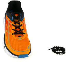 XTENEX Elastyczne sznurówki sportowe XTENEX XH200 HYBRID black