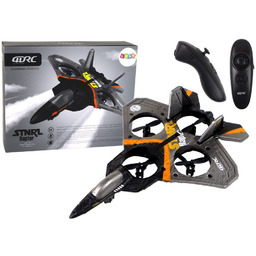 Zdalnie Sterowany Samolot Myśliwiec R/C Srebrny