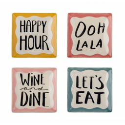 Bloomingville SOLINE Talerzyki do Przekąsek 4 Szt. /