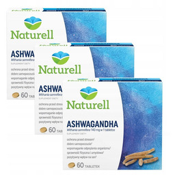 Naturell Ashwagandha, 60 tabletek