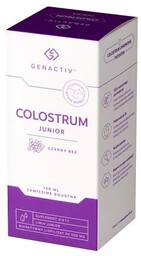 GENACTIV Colostrum Junior - czarny bez, zawiesina, 150