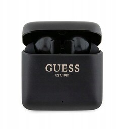 Guess słuchawki Bluetooth Tws stacja dokująca czarny