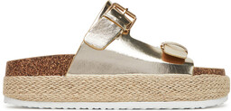 Espadryle DeeZee LB-P1690 Złoty