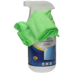 DUŻY zestaw do czyszczenia ekranów Płyn 500ml +