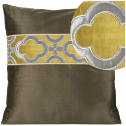 Poszewka Velvetowa Odi 45 x 45 Brązowy