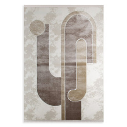 Eurofirany Dywan 160x230 Aura 7 geometria beżowy 1800