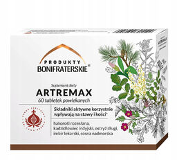 Produkty Bonifraterskie Artremax, 60 tabletek powlekanych