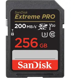 SanDisk SDXC 256GB Extreme Pro 200/140MB/s Karta pamięci