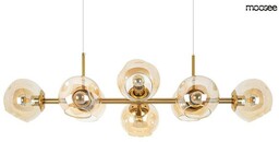 MOOSEE lampa wisząca ROMEO GOLD złota / bursztynowa